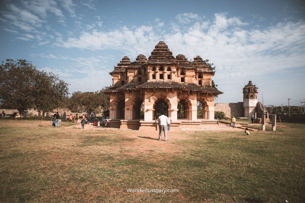 Lotus Mahal- Best place to Visit in Hampi
