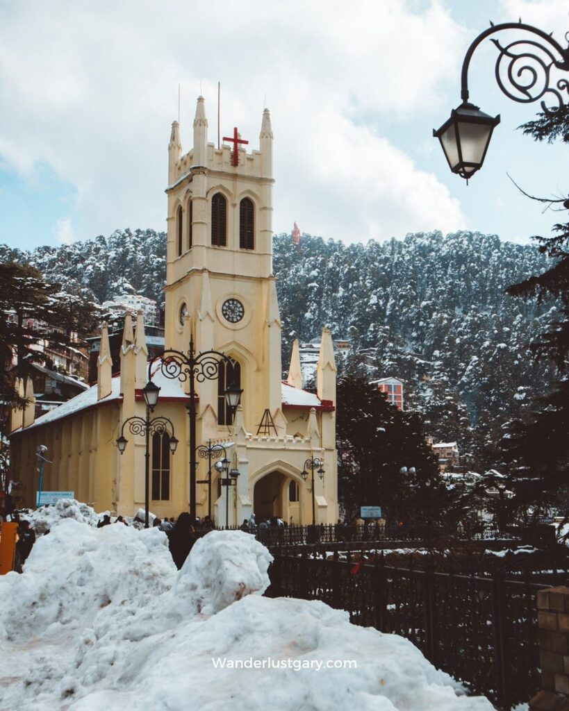 Christ Church, Shimla - Wanderlustgary.com